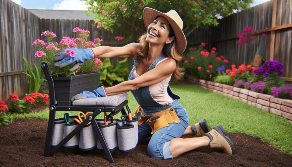 gardening bench kneeler